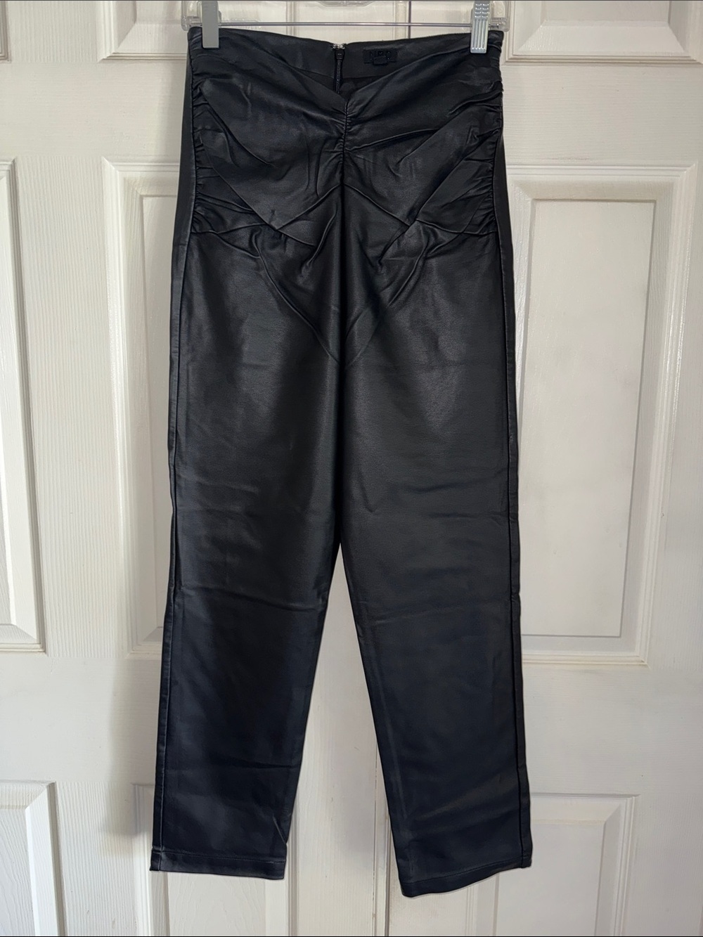 NWOT Revolve NBD Sophia Vegan Leather Crop Pants - Picture 2 of 6